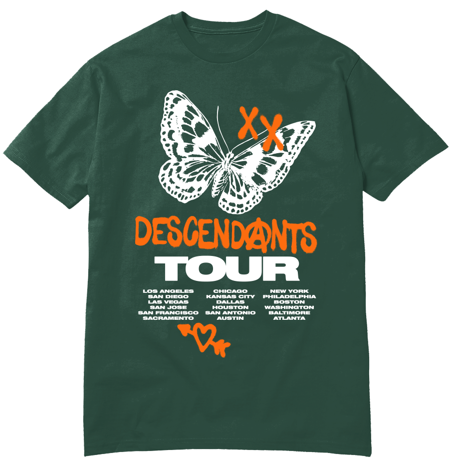 Descendants Metamorphosis Tour T-Shirt Green