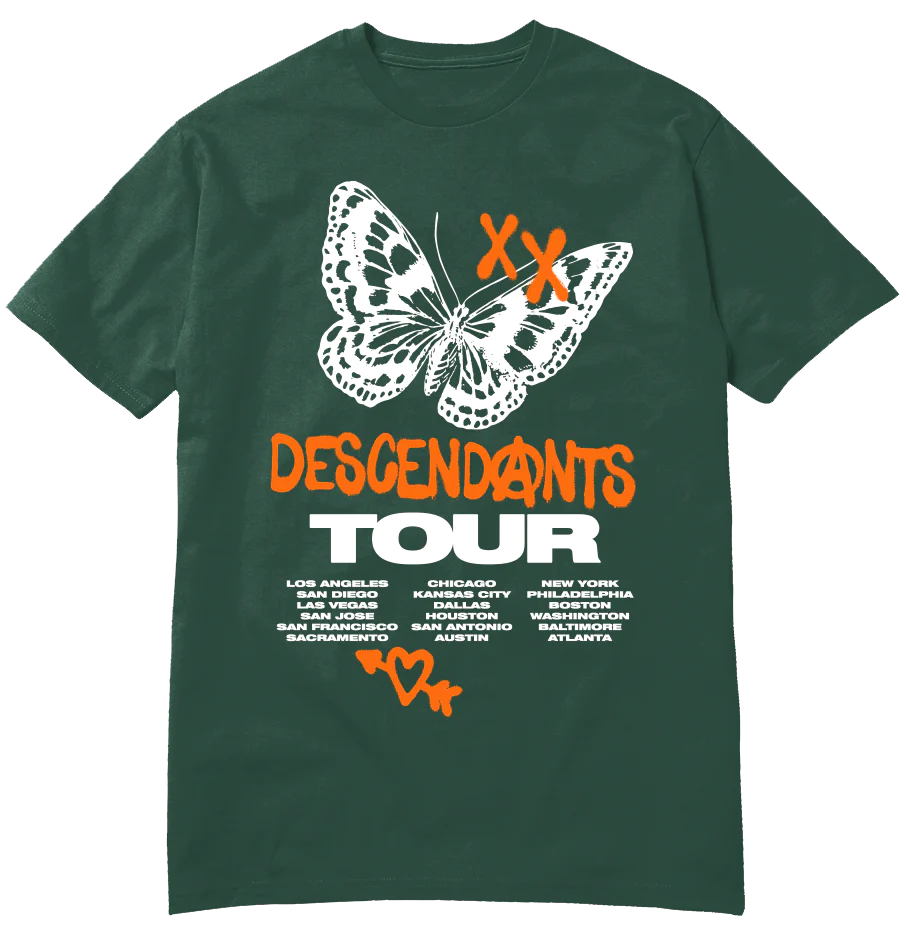 Descendants Metamorphosis Tour T-Shirt Green