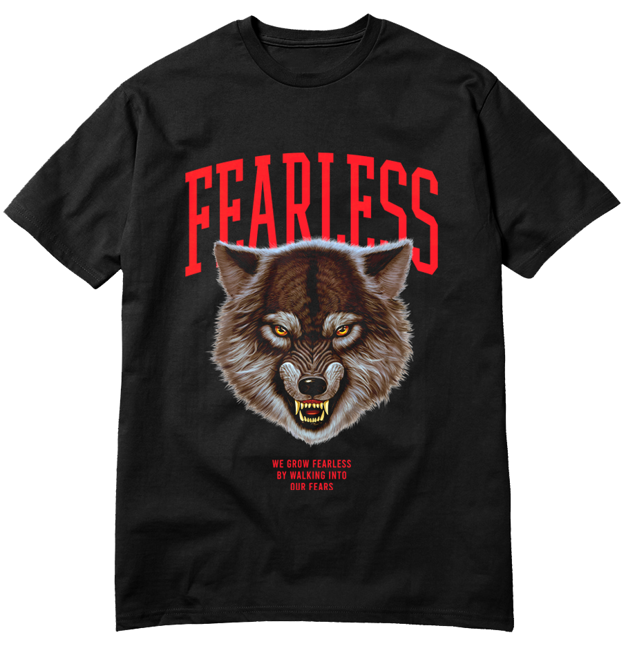 Fearless T-Shirt Black