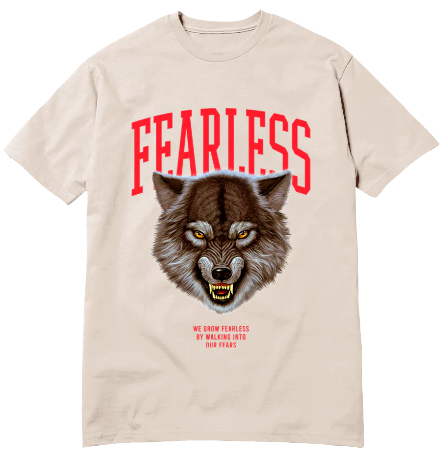 Fearless T-Shirt Sand