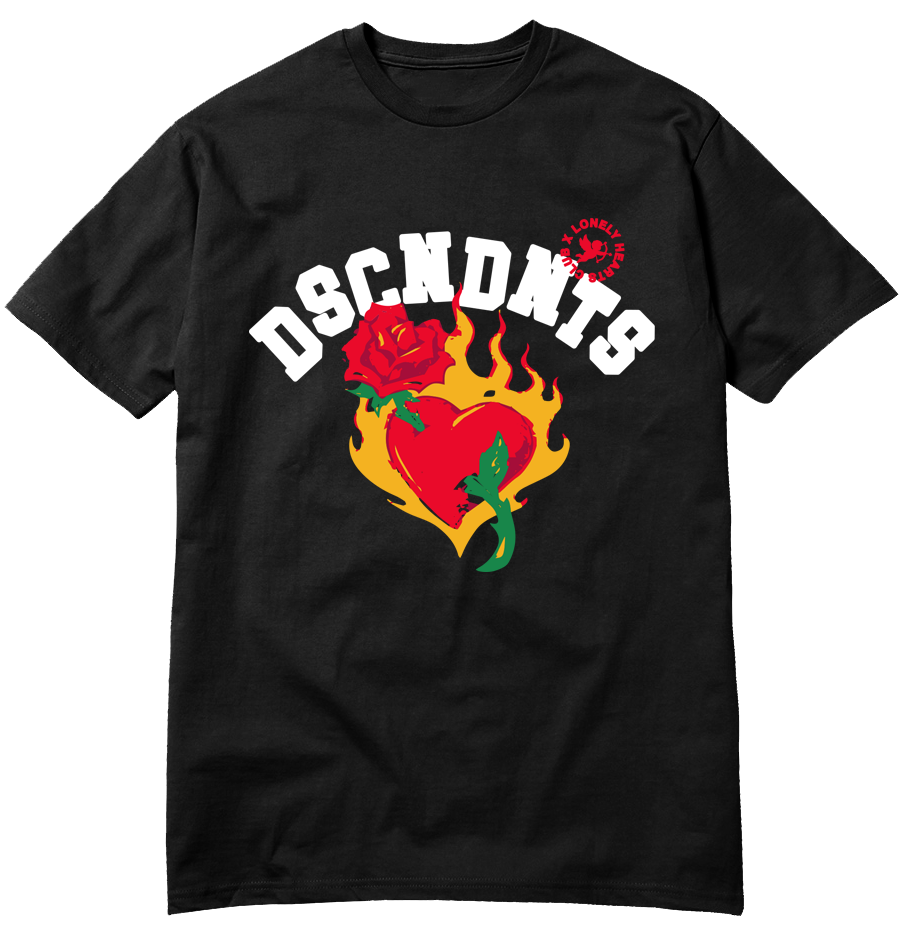 Lonely Hearts T-Shirt Black