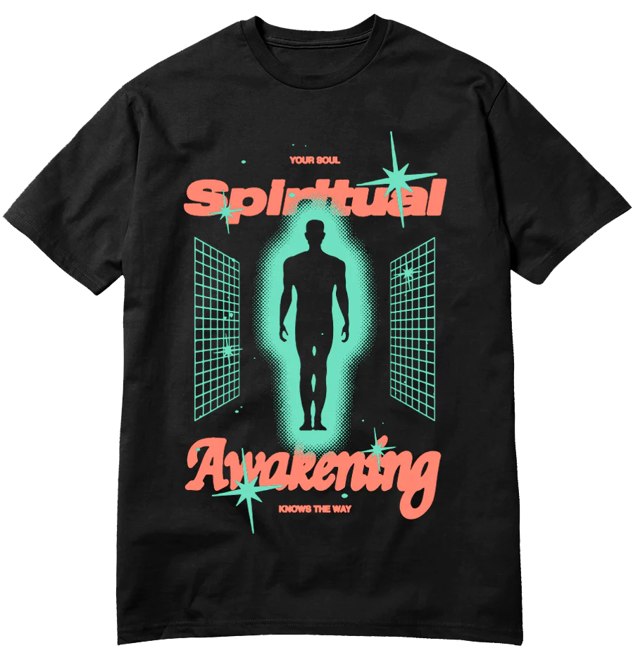 Spiritual Awakening T-Shirt Black