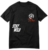 Stay Wild T-Shirt Black