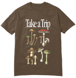 Take A Trip T-Shirt Brown